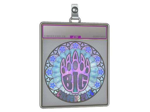 Sticker Slab BIG Holo Cologne 2026