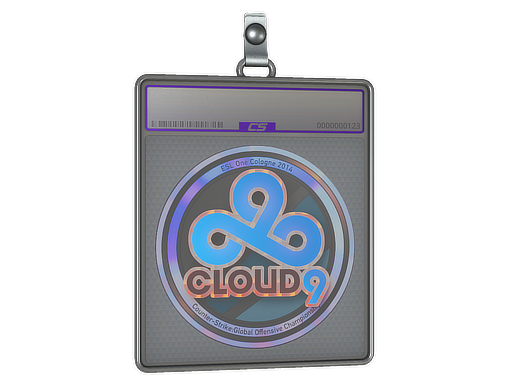 Sticker Slab Cloud9 Holo Cologne 2014