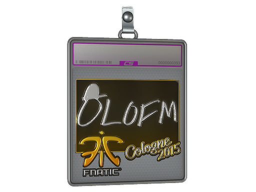 Sticker Slab olofmeister Foil Cologne 2015