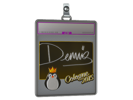 Sticker Slab dennis Foil Cologne 2015