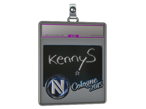 Sticker Slab kennyS Foil Cologne 2015