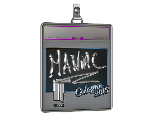 Sticker Slab Maniac Foil Cologne 2015
