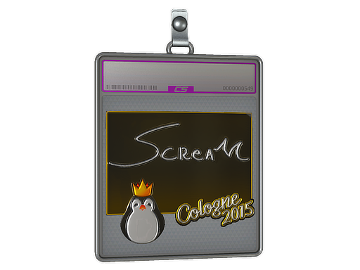 Sticker Slab ScreaM Foil Cologne 2015