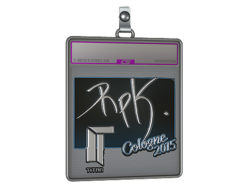 Sticker Slab RpK Foil Cologne 2015