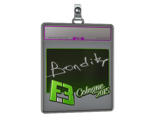 Sticker Slab bondik Foil Cologne 2015