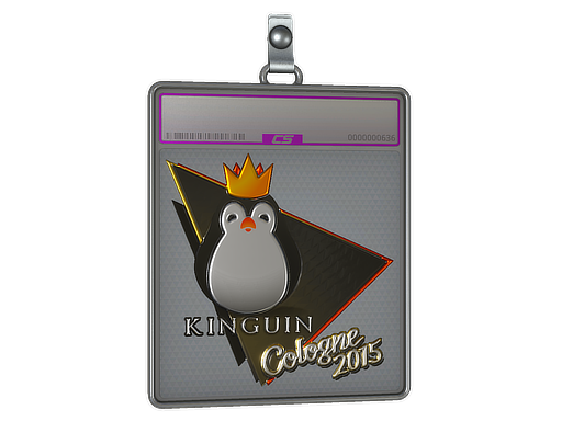 Sticker Slab Team Kinguin Foil Cologne 2015