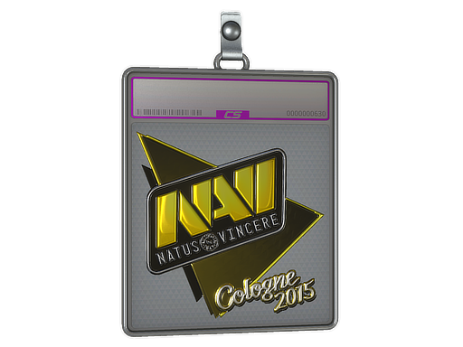 Sticker Slab Natus Vincere Foil Cologne 2015
