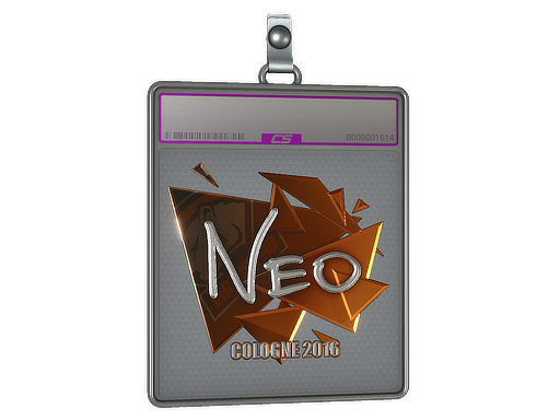 Sticker Slab NEO Foil Cologne 2016