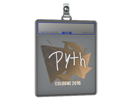 Sticker Slab pyth Cologne 2016