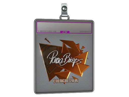 Sticker Slab pashaBiceps Foil Cologne 2016