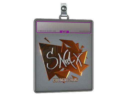 Sticker Slab Snax Foil Cologne 2016