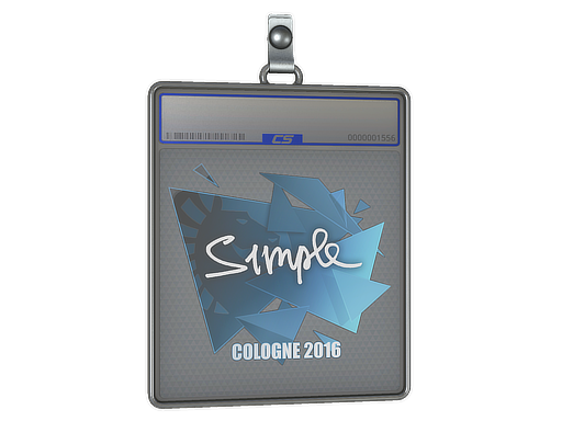 Sticker Slab s1mple Cologne 2016