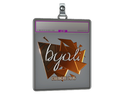 Sticker Slab byali Foil Cologne 2016
