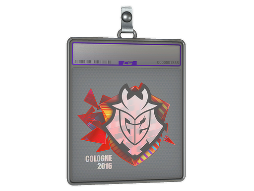 Sticker Slab G2 Esports Holo Cologne 2016