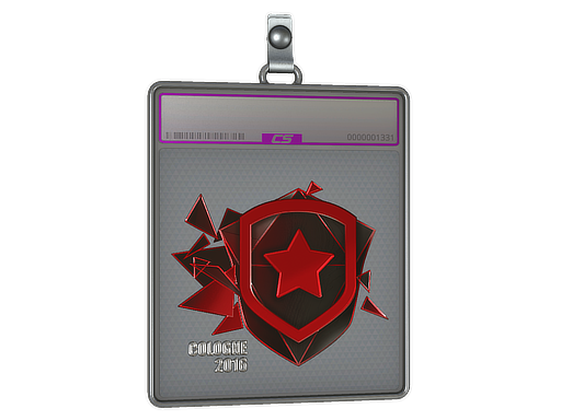 Sticker Slab Gambit Gaming Foil Cologne 2016