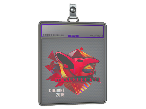 Sticker Slab mousesports Holo Cologne 2016