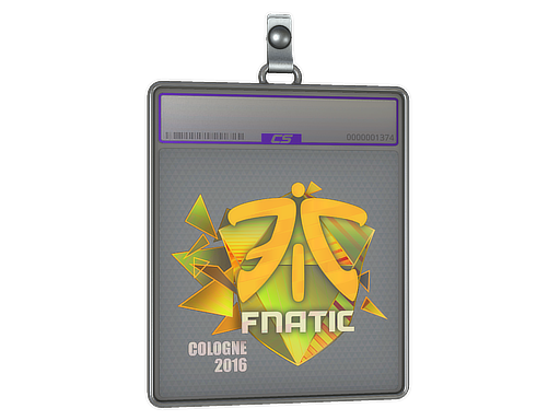 Sticker Slab Fnatic Holo Cologne 2016