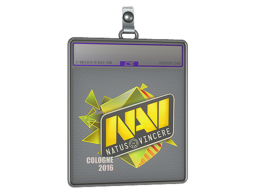 Sticker Slab Natus Vincere Holo Cologne 2016