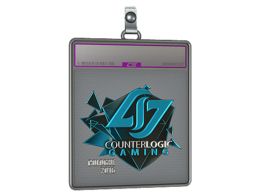 Sticker Slab Counter Logic Gaming Foil Cologne 2016