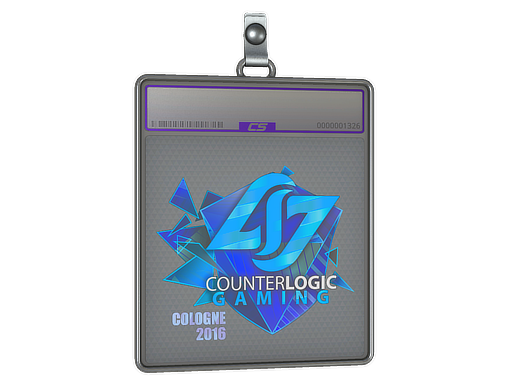 Sticker Slab Counter Logic Gaming Holo Cologne 2016