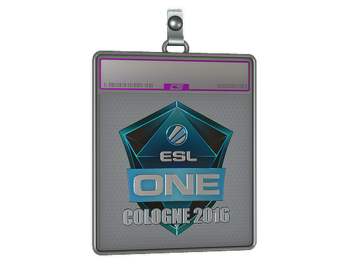 Sticker Slab ESL Foil Cologne 2016
