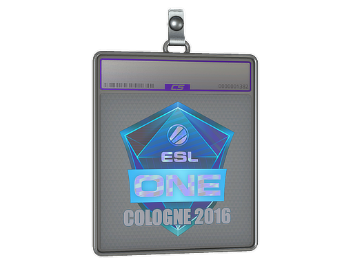 Sticker Slab ESL Holo Cologne 2016