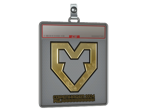 Sticker Slab MOUZ Gold Copenhagen 2024