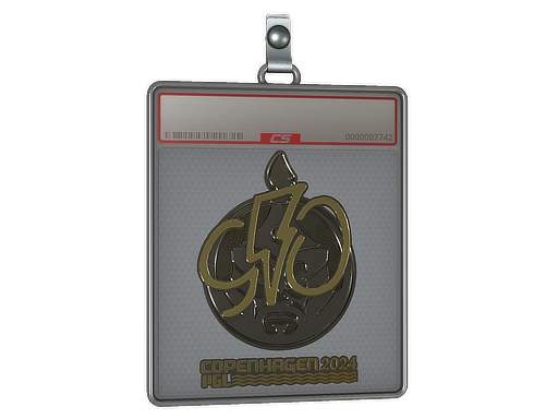 Sticker Slab 910 Gold Copenhagen 2024