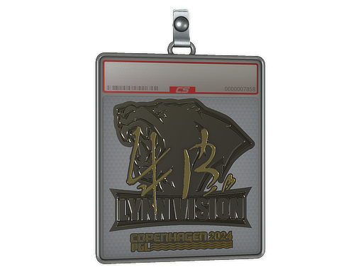 Sticker Slab z4KR Gold Copenhagen 2024