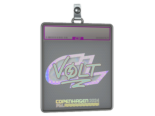 Sticker Slab volt Holo Copenhagen 2024