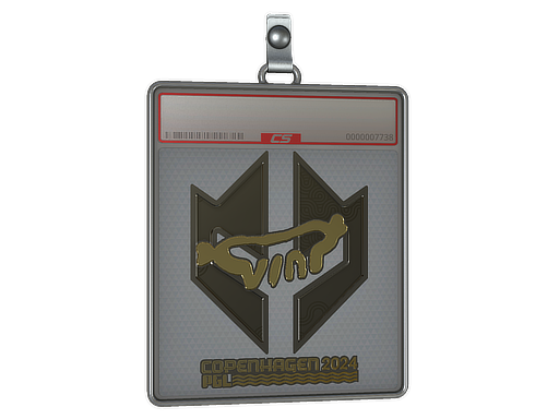 Sticker Slab VINI Gold Copenhagen 2024