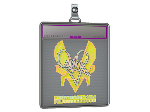 Sticker Slab Spinx Holo Copenhagen 2024