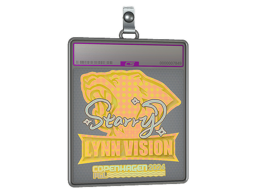 Sticker Slab Starry Holo Copenhagen 2024