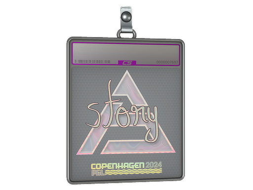 Sticker Slab story Holo Copenhagen 2024