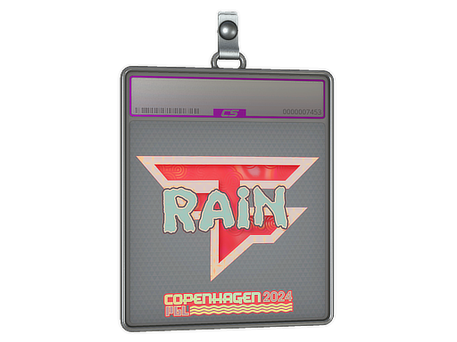 Sticker Slab rain Holo Copenhagen 2024