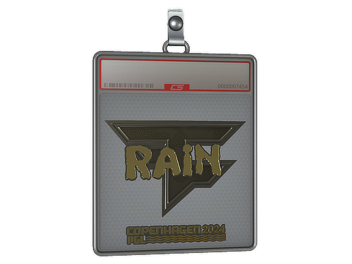 Sticker Slab rain Gold Copenhagen 2024