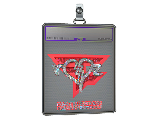 Sticker Slab ropz Glitter Copenhagen 2024