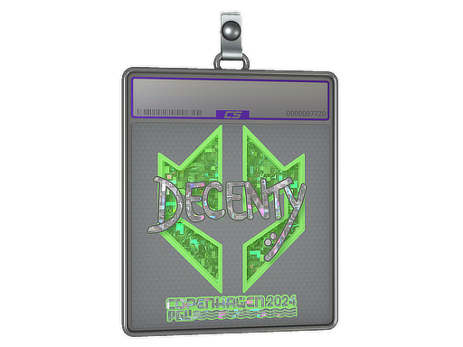 Sticker Slab decenty Glitter Copenhagen 2024