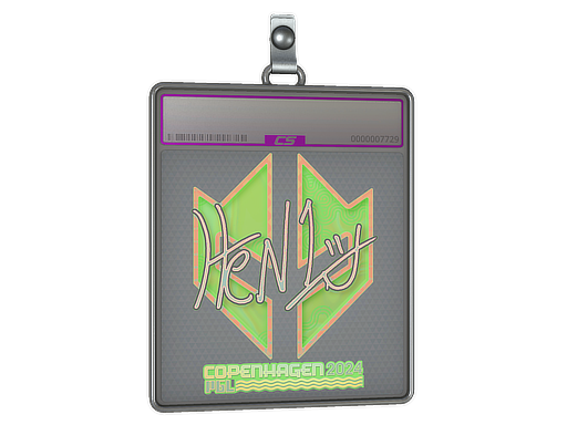 Sticker Slab HEN1 Holo Copenhagen 2024
