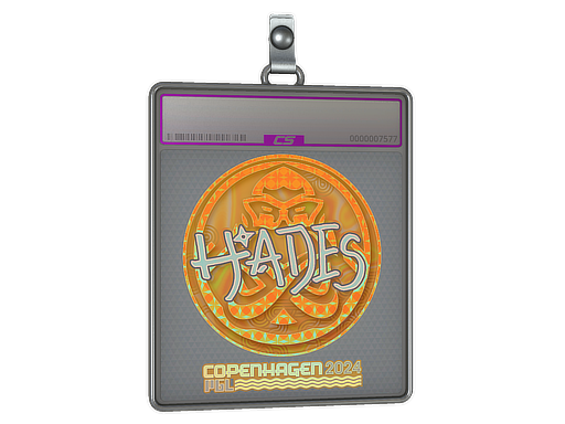 Sticker Slab hades Holo Copenhagen 2024