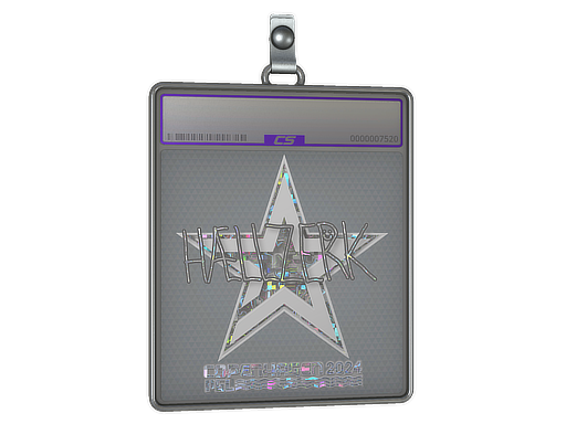 Sticker Slab hallzerk Glitter Copenhagen 2024