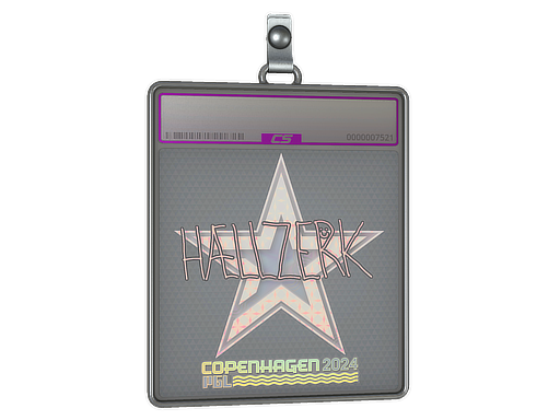 Sticker Slab hallzerk Holo Copenhagen 2024