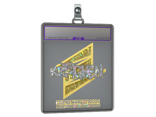 Sticker Slab kraghen Glitter Copenhagen 2024