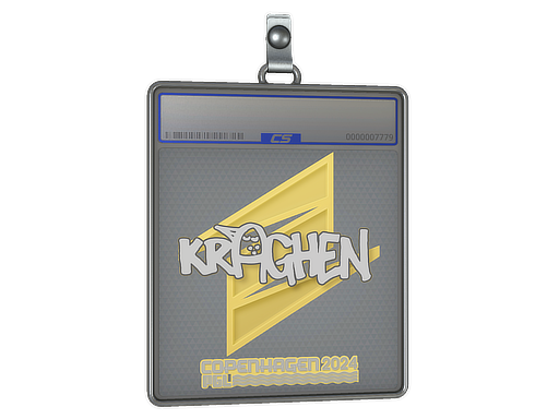 Sticker Slab kraghen Copenhagen 2024