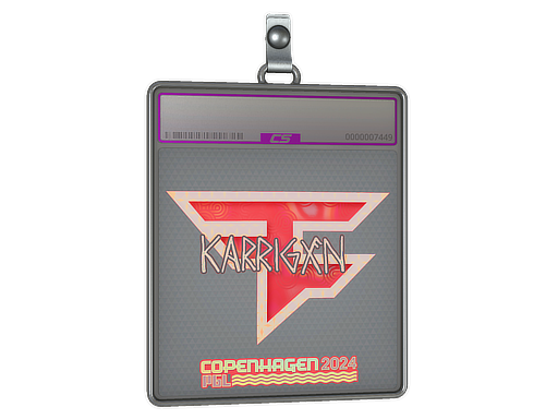 Sticker Slab karrigan Holo Copenhagen 2024