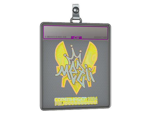 Sticker Slab mezii Holo Copenhagen 2024