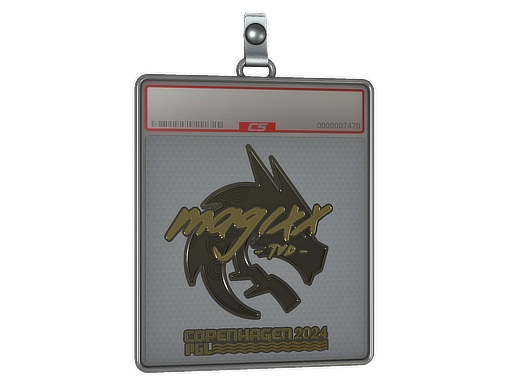 Sticker Slab magixx Gold Copenhagen 2024