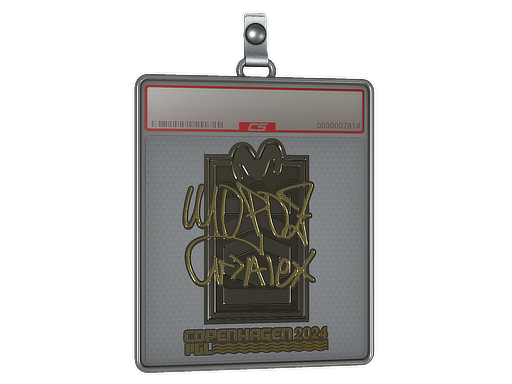 Sticker Slab mopoz Gold Copenhagen 2024