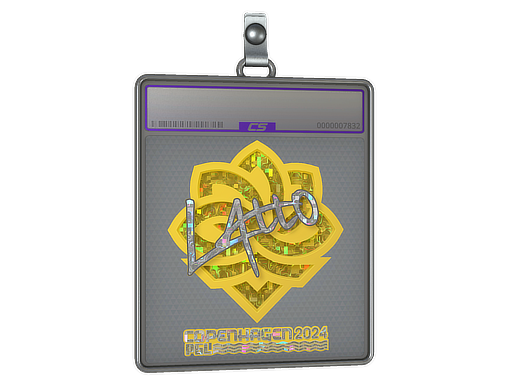 Sticker Slab latto Glitter Copenhagen 2024