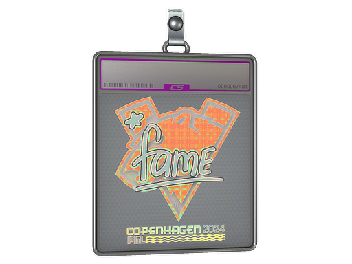 Sticker Slab fame Holo Copenhagen 2024